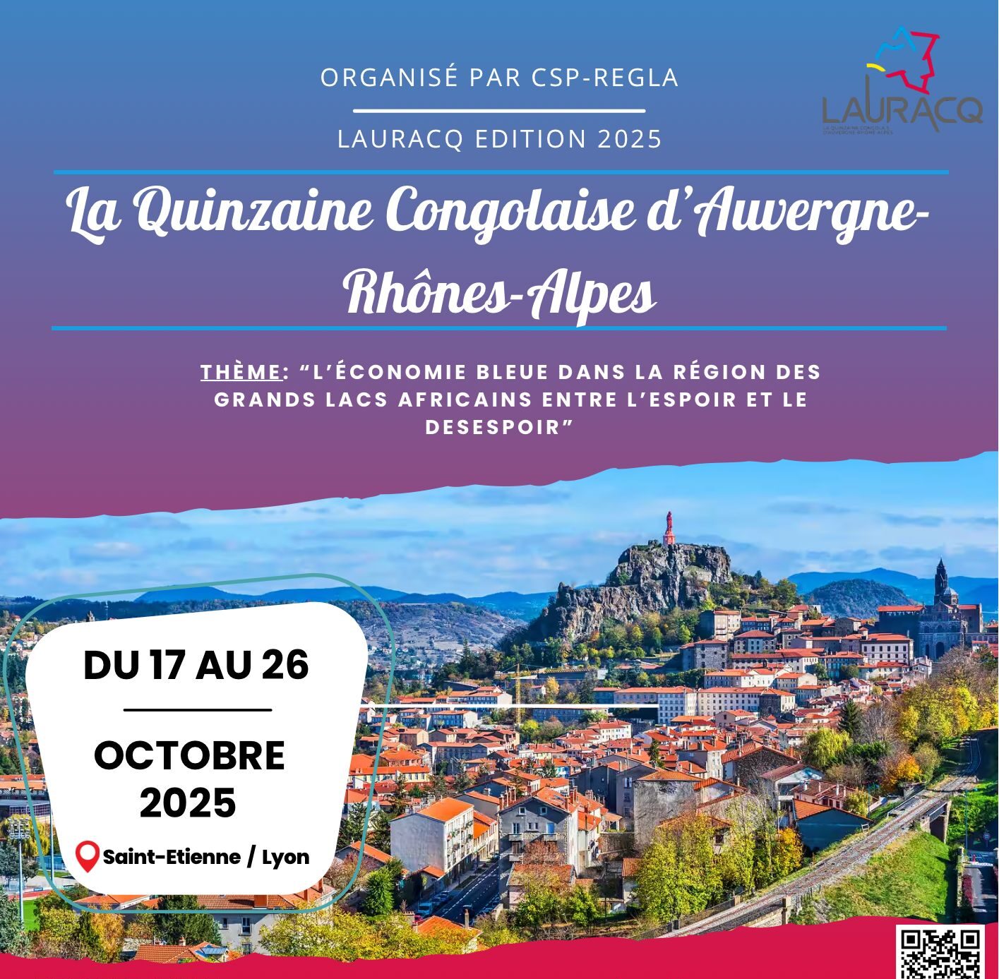 You are currently viewing La Quinzaine Congolaise d’Auvergne-Rhône-Alpes – Édition 2025